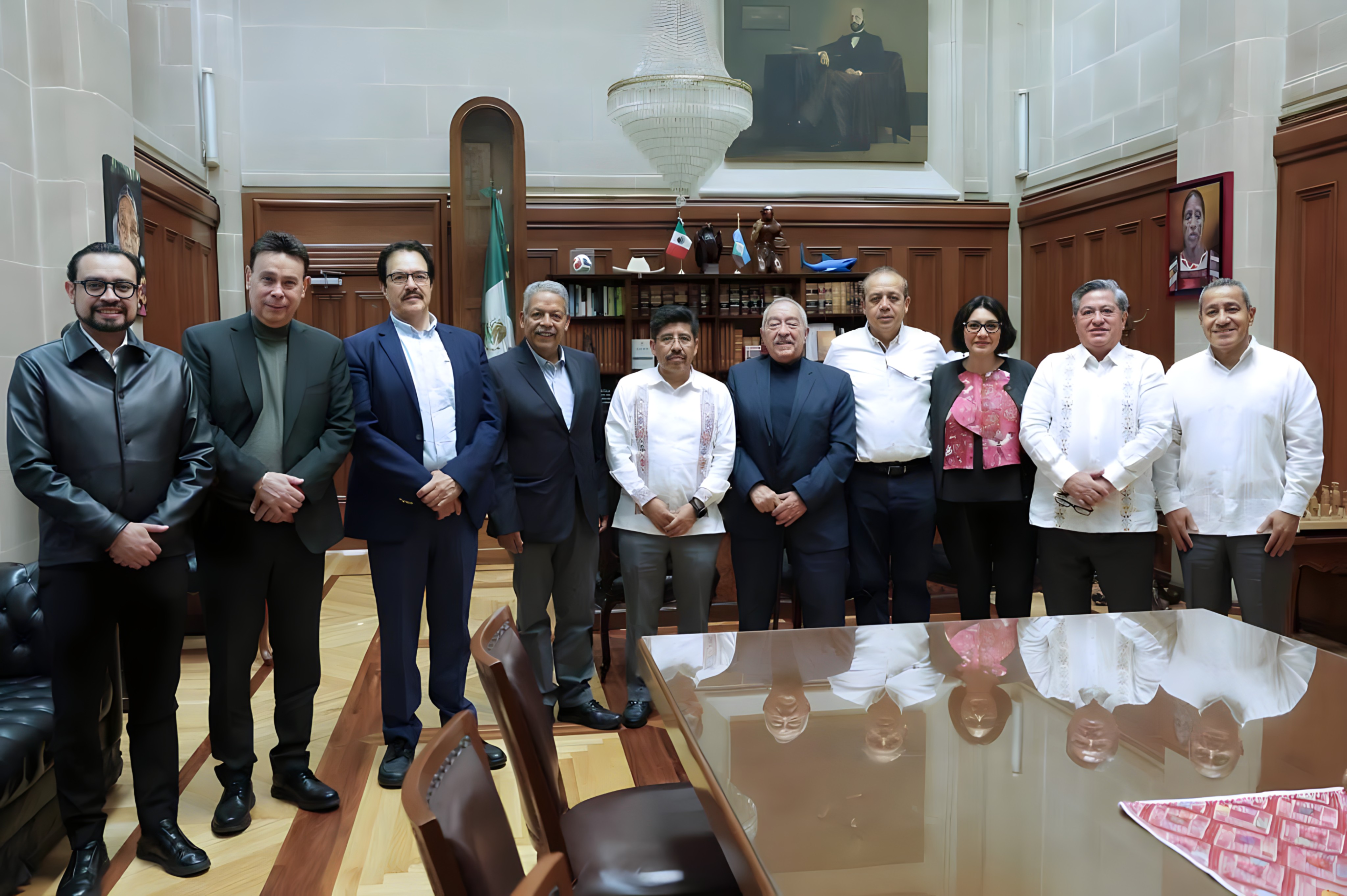 Reunión con el Ministro Presidente de la Suprema Corte de Justicia de la Nación