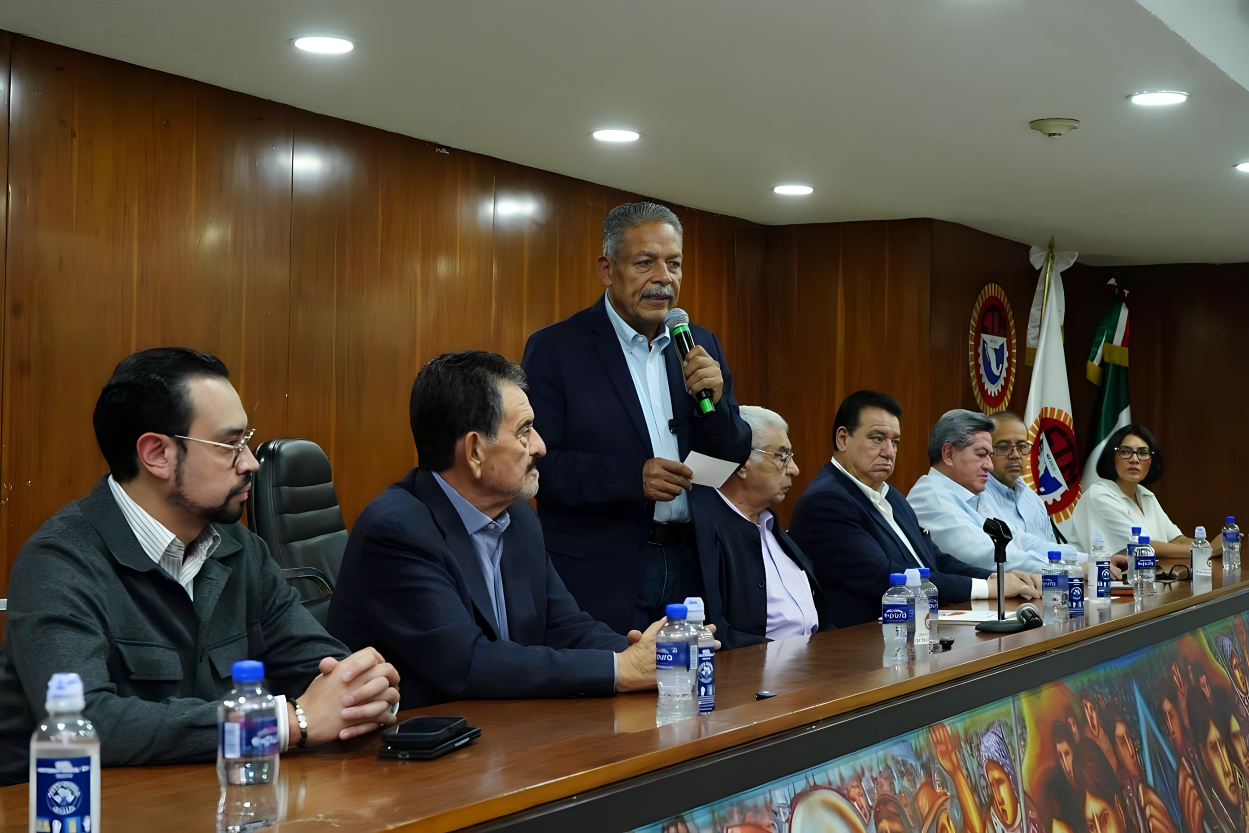 Encuentro con líder nacional del SITATYR