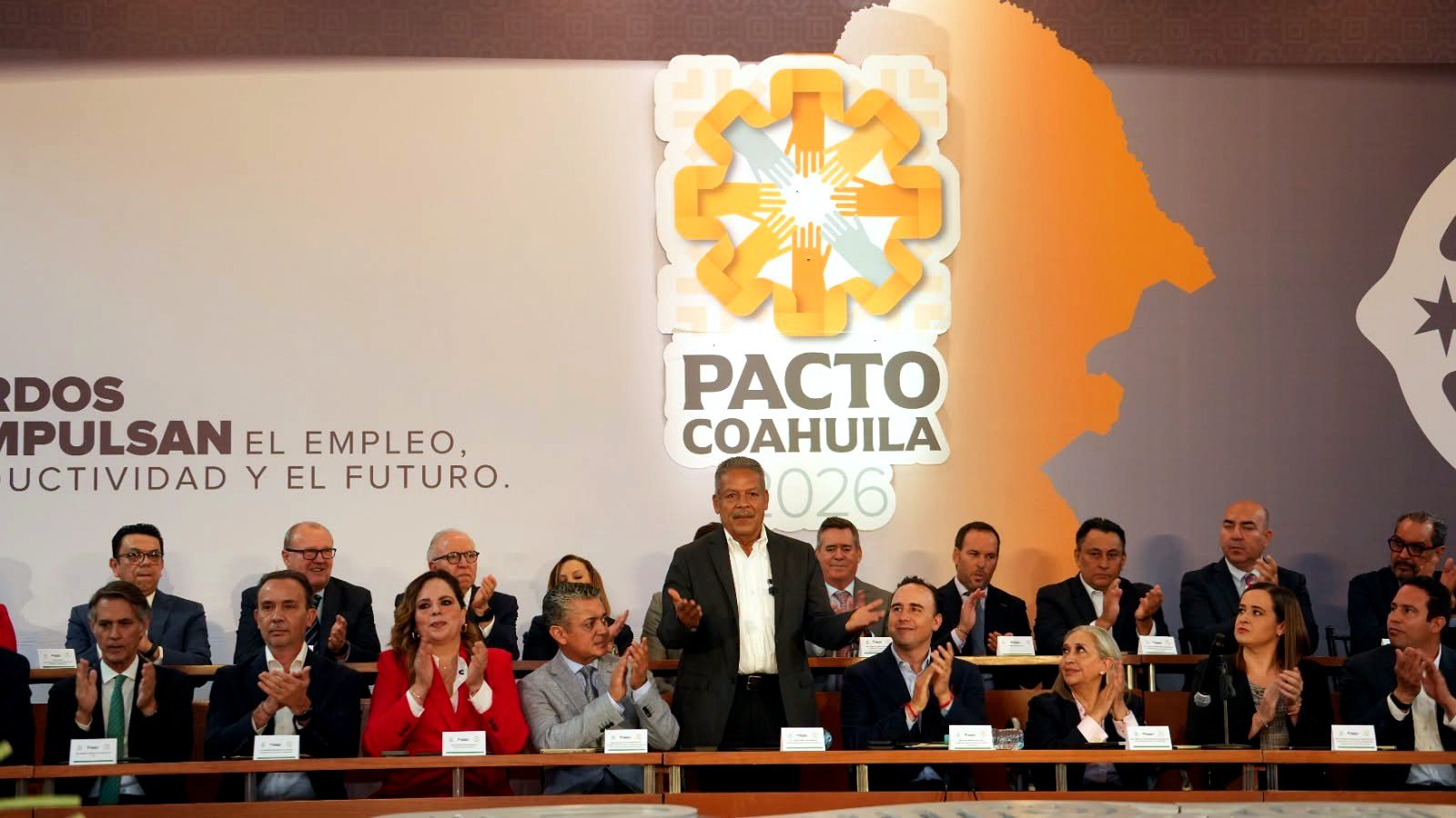 Firma del Pacto Coahuila 2026.