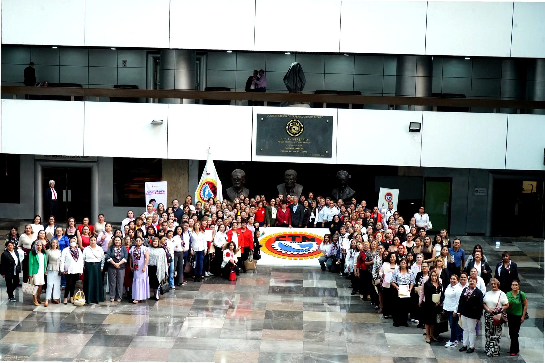 CTM reconoce la trayectoria y el liderazgo de las mujeres cetemistas.