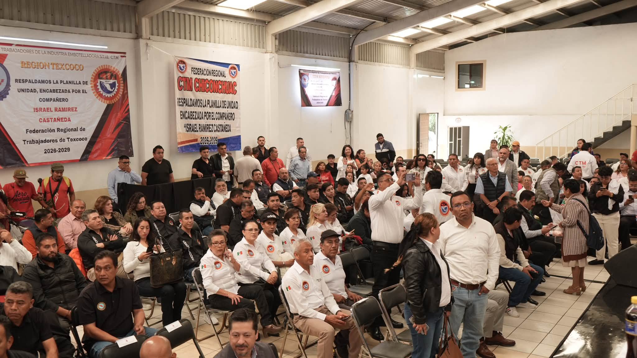 Federación Regional de Trabajadores de Texcoco renueva su Comité para 2026–2029.