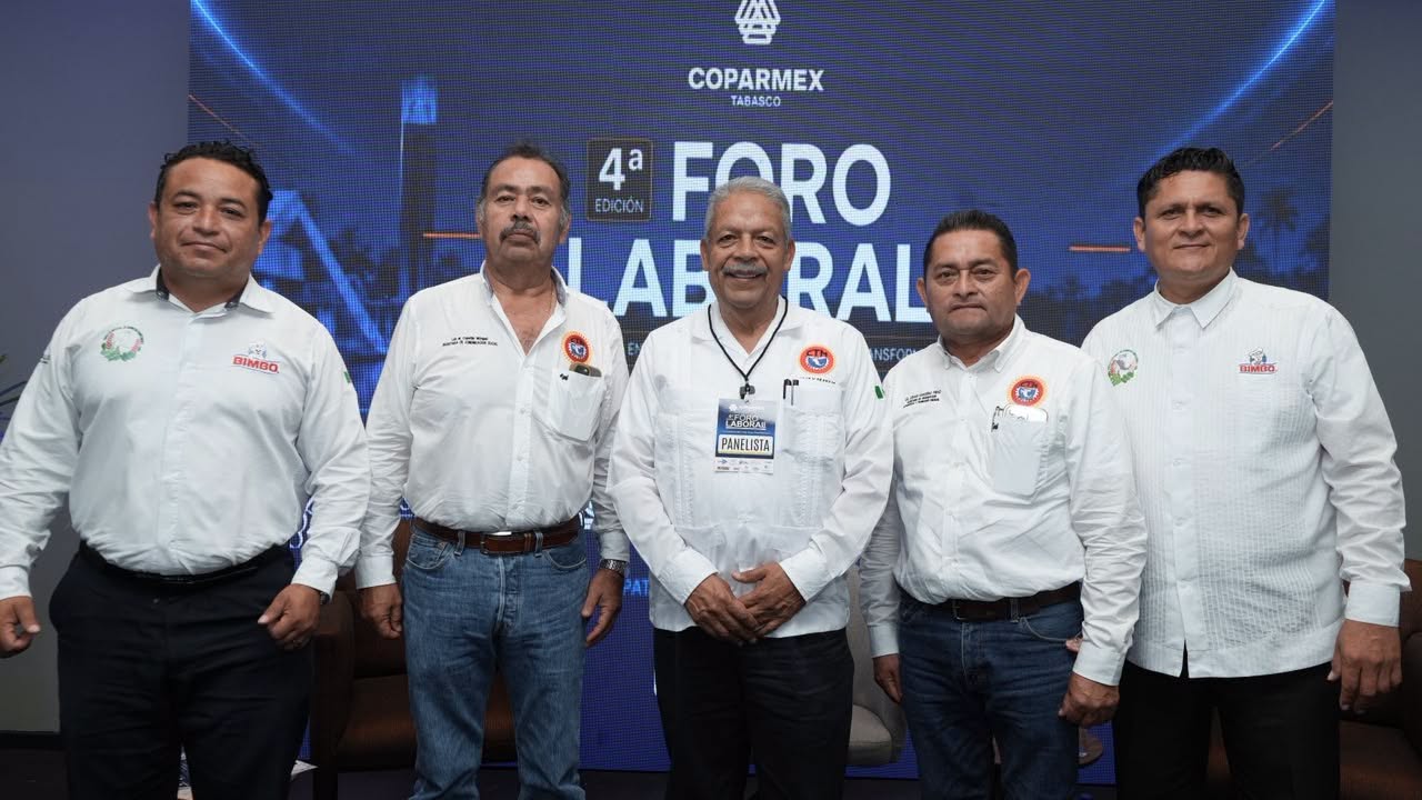 Empleo, inversión y estabilidad laboral, ejes del 4.º Foro Laboral Coparmex Tabasco 2026.