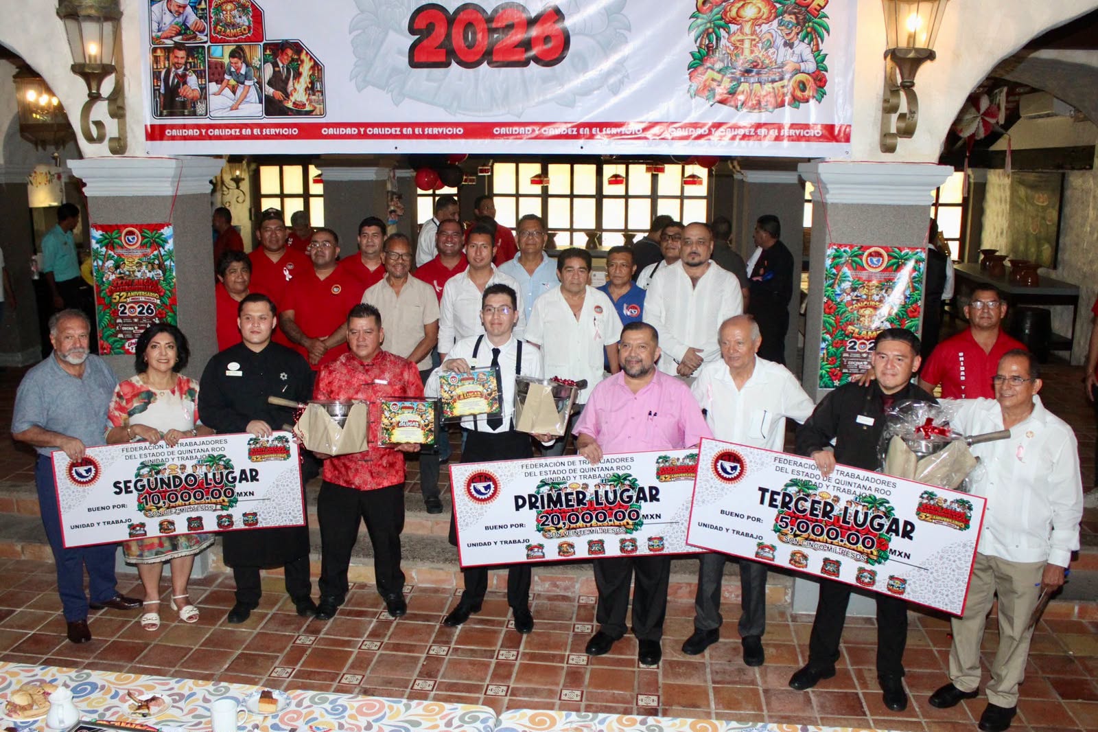 Destreza y calidad en el servicio destacan en los Juegos Gastrohoteleros.