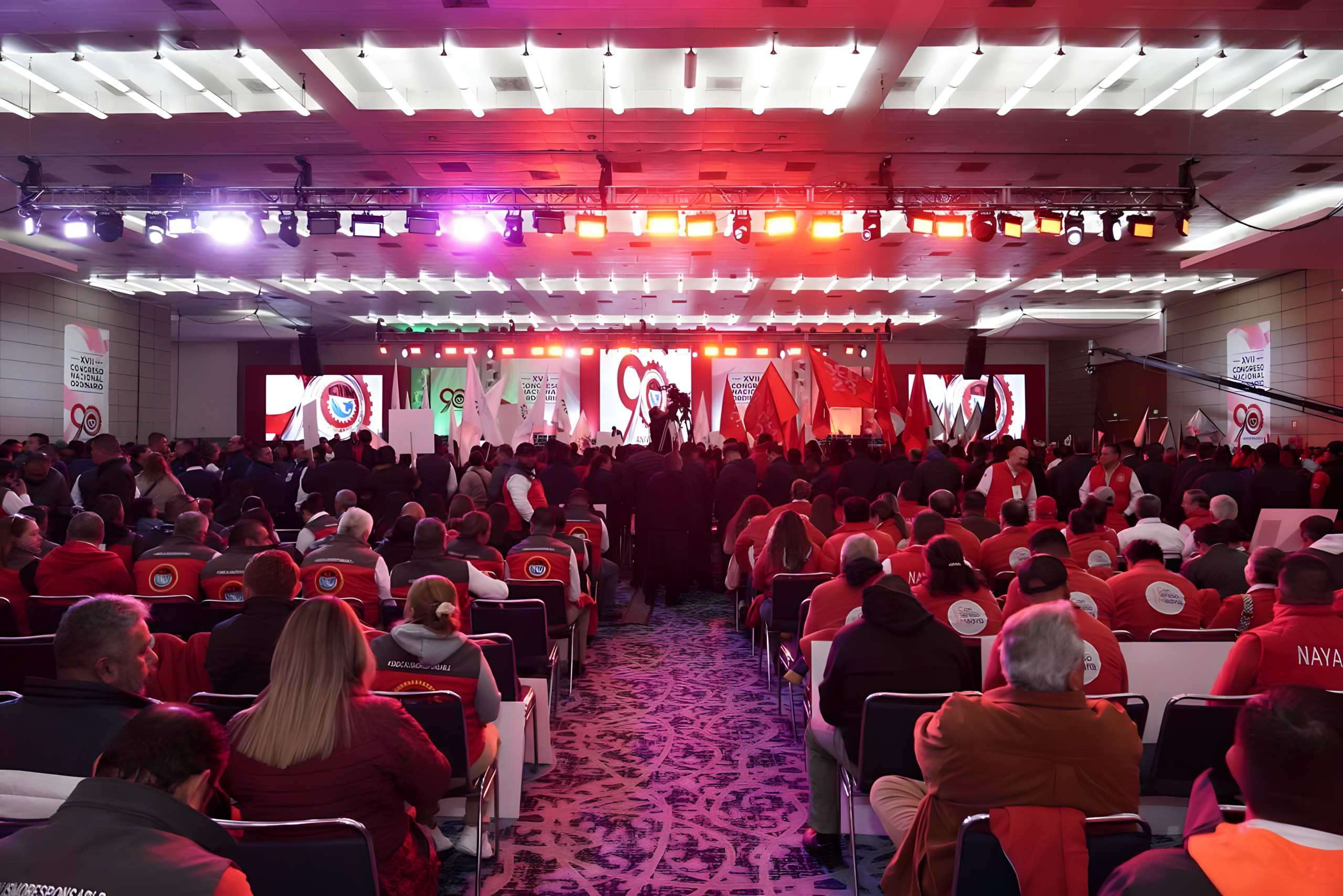 Fiesta cetemista por el 90 Aniversario.