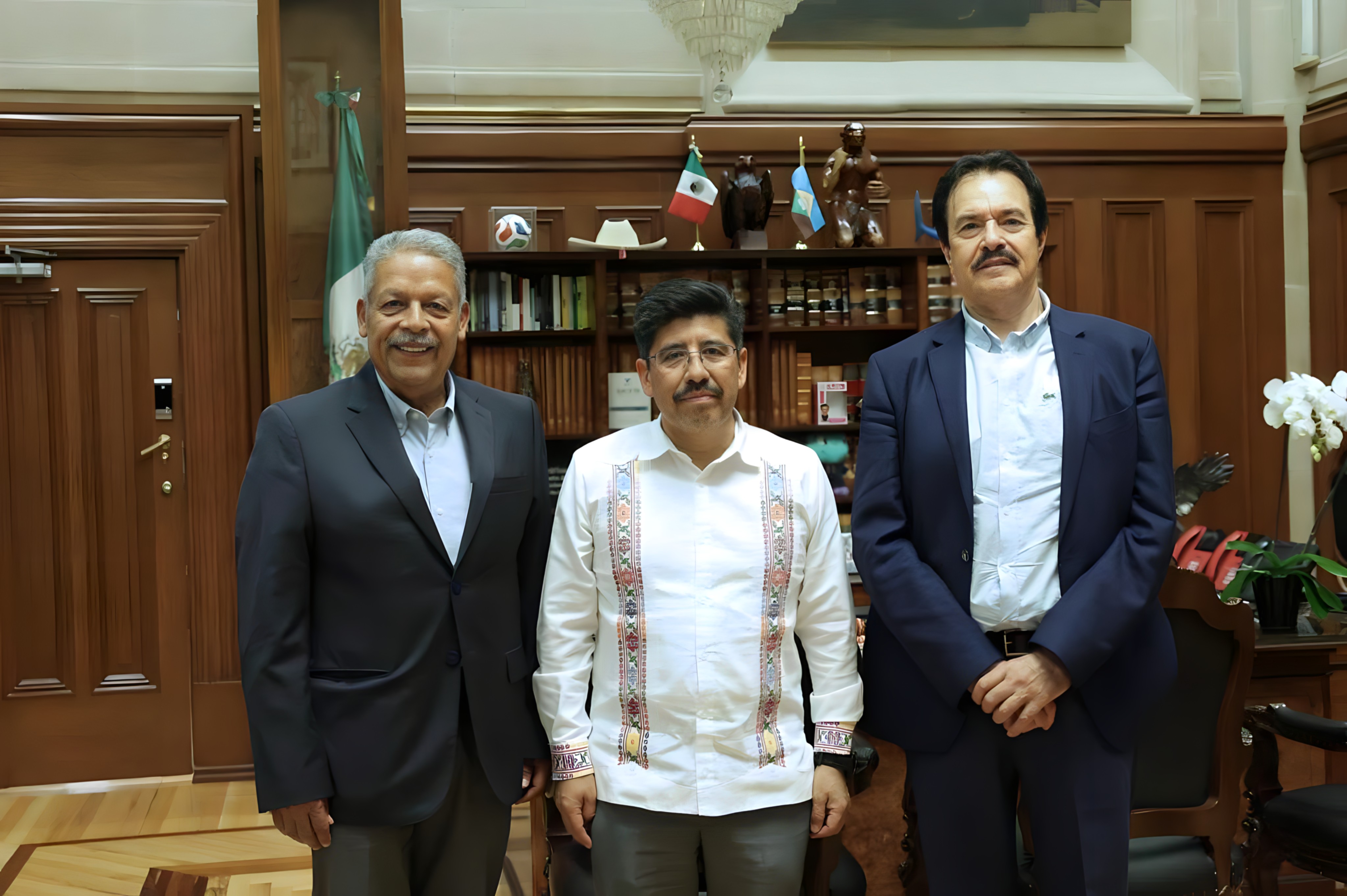 Reunión con el Ministro Presidente de la Suprema Corte de Justicia de la Nación.