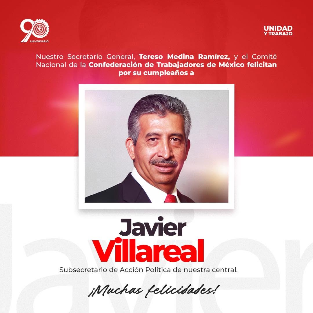 Felicitaciones a Javier Villarreal Gámez.