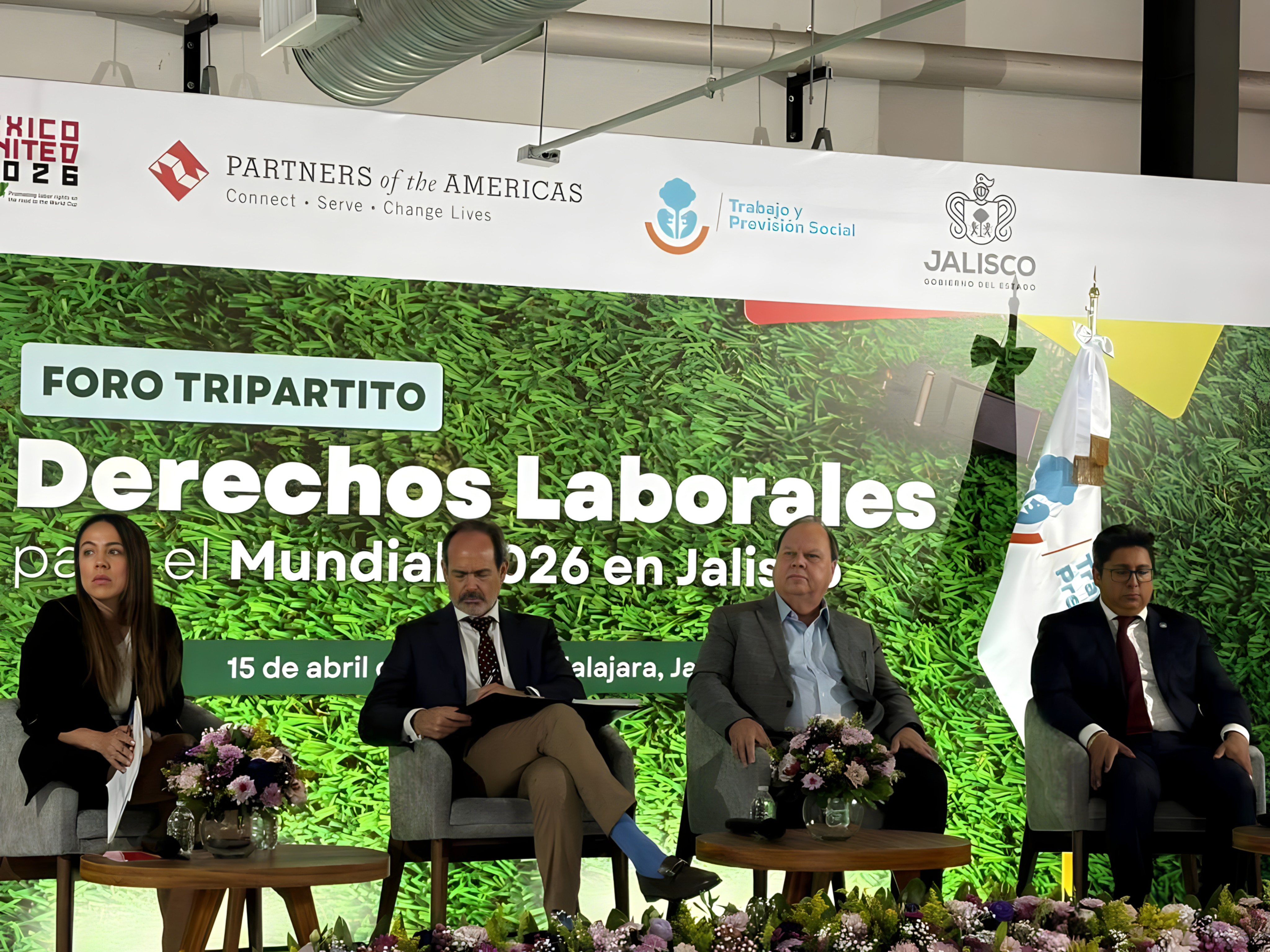 Foro Derechos Laborales para el Mundial 2026 en Jalisco.