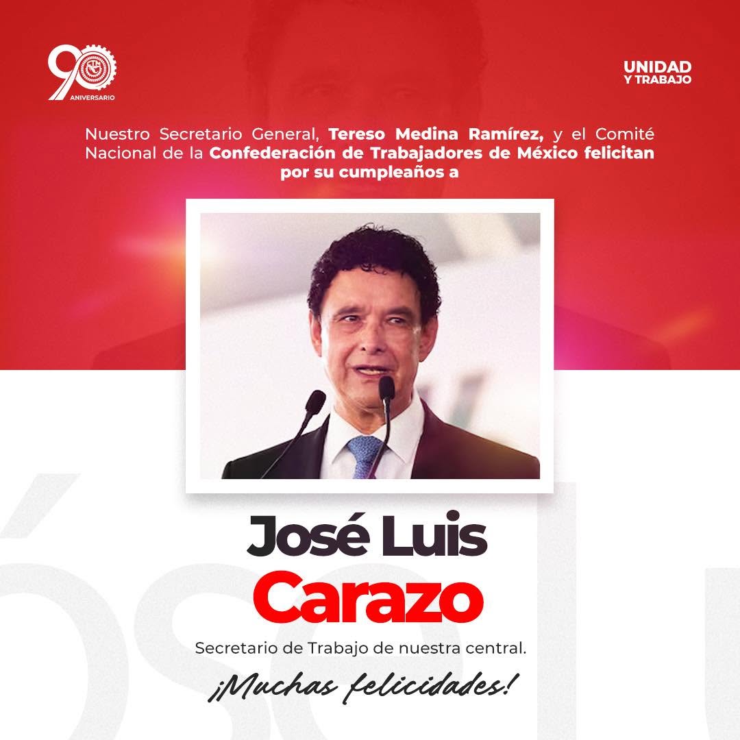 Felicitaciones a José Luis Carazo.