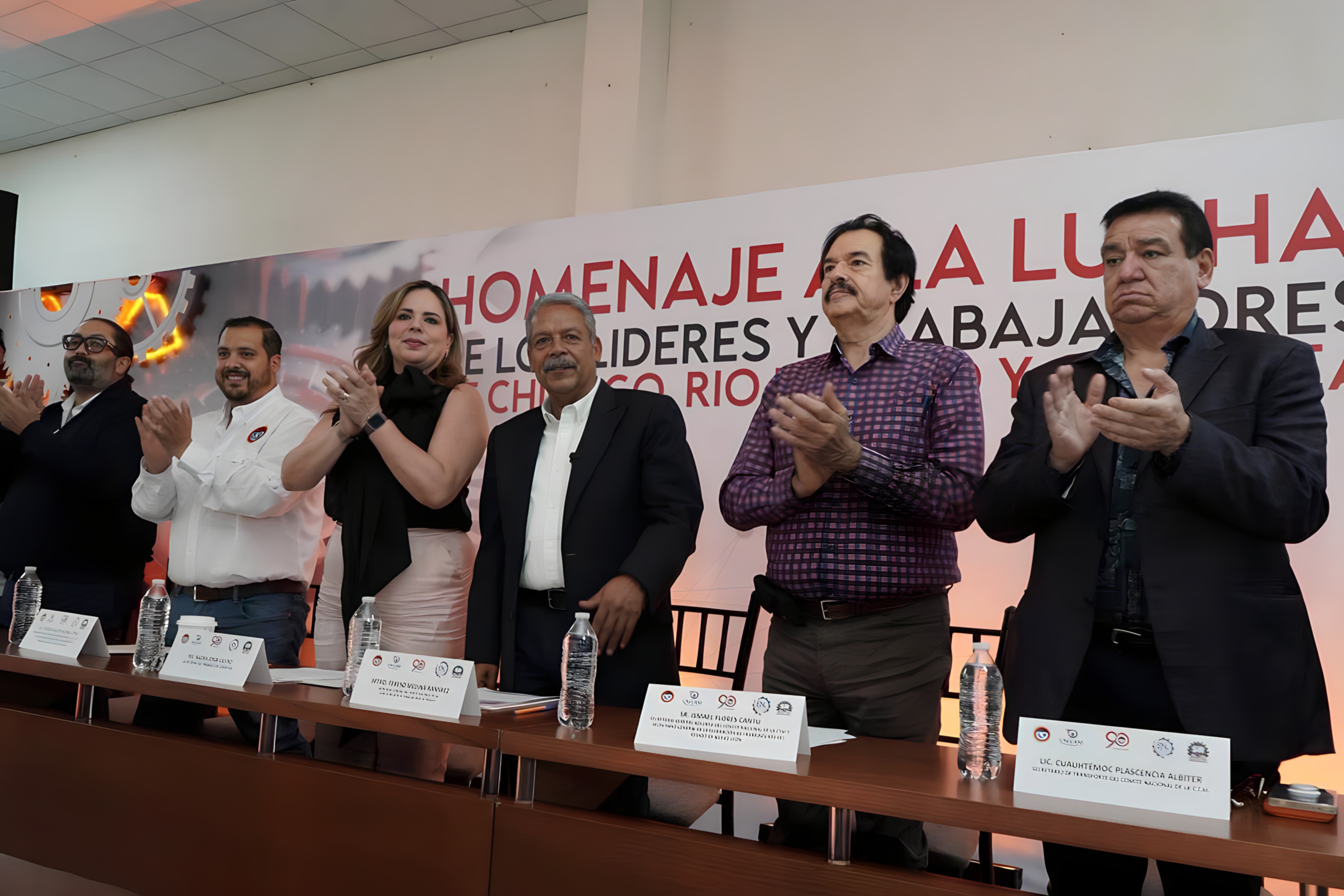 Homenaje a la lucha histórica de las líderes y trabajadores de Chicago, Cananea y Río Blanco.