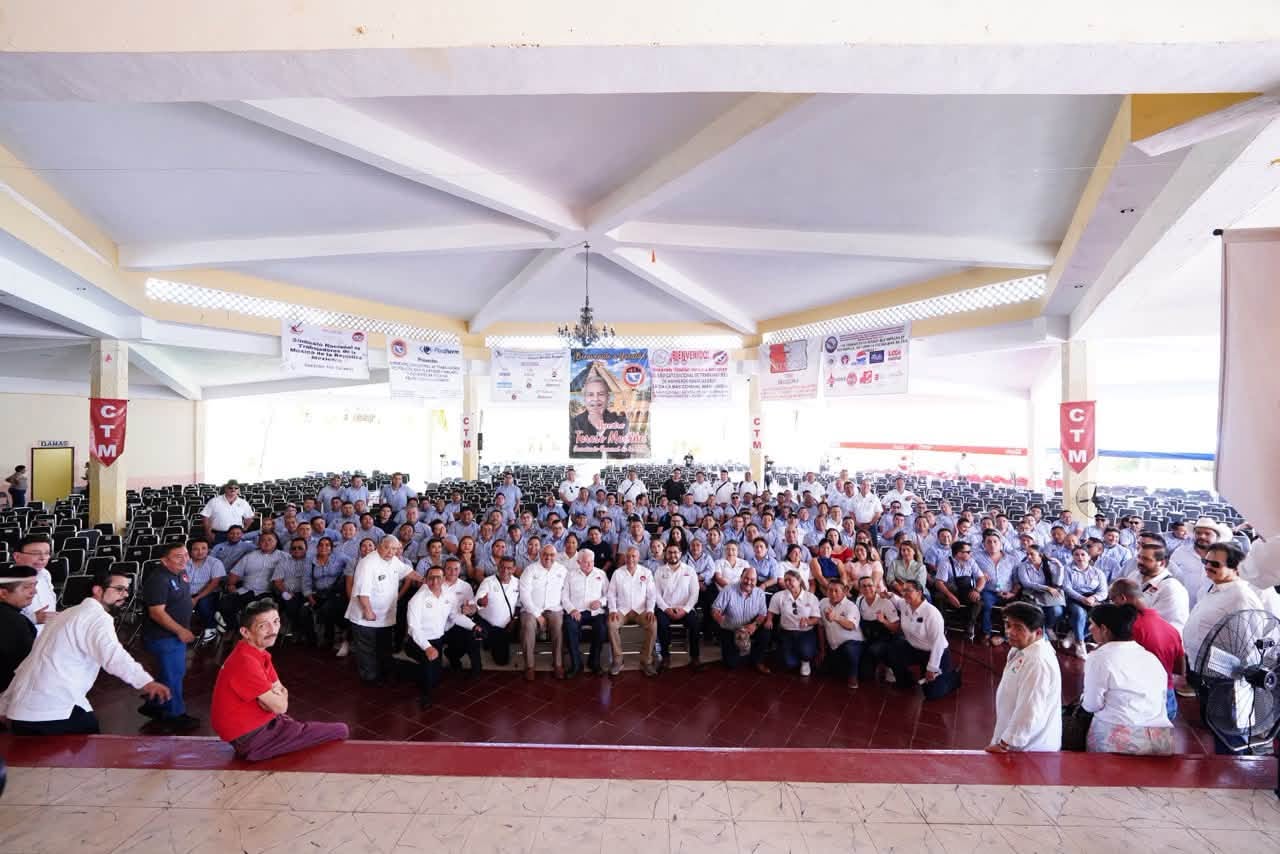 CTM fortalece agenda laboral en Yucatán.