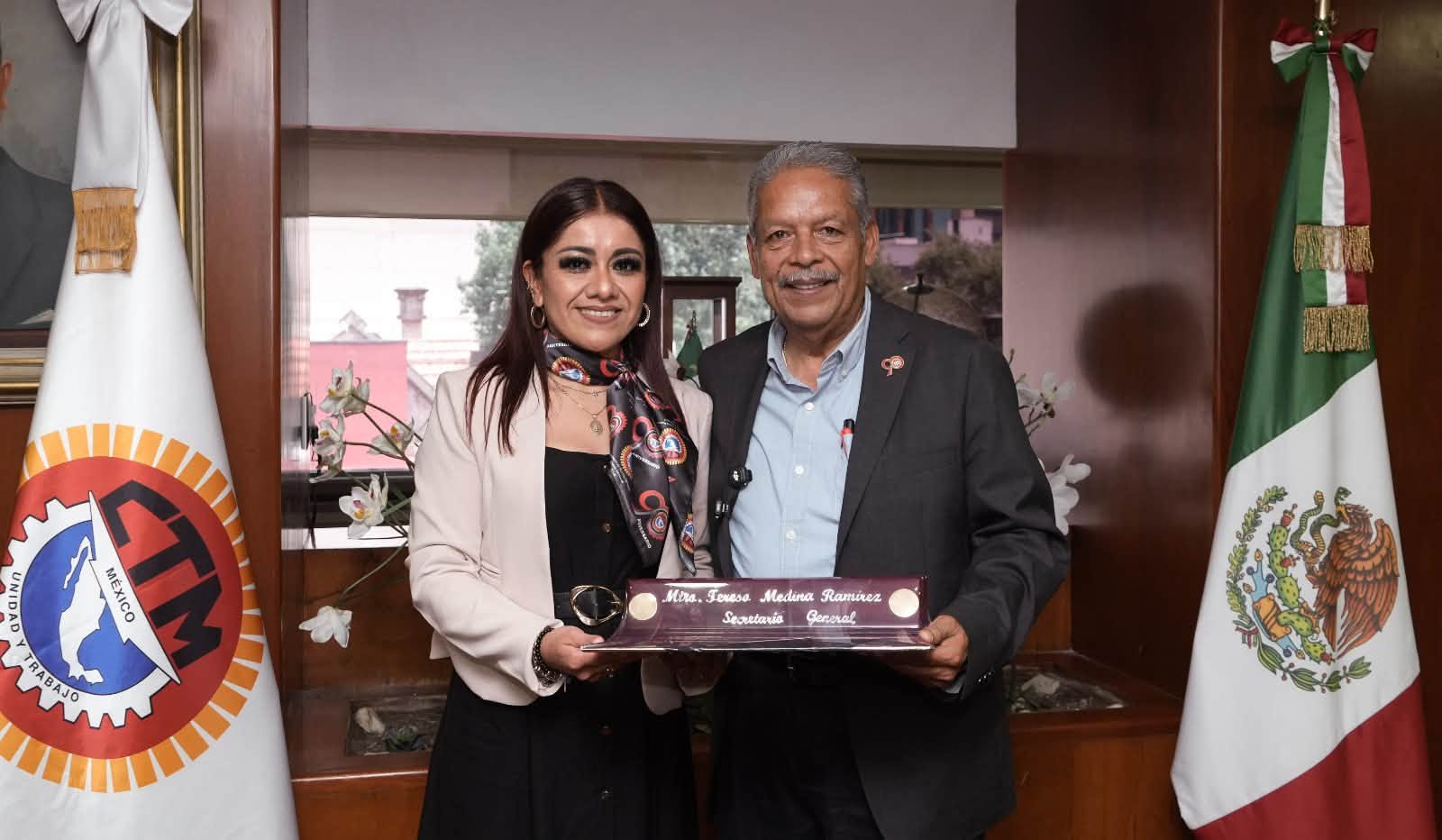 CTM fortalece la unidad con la Federación de Trabajadores de Taxco.
