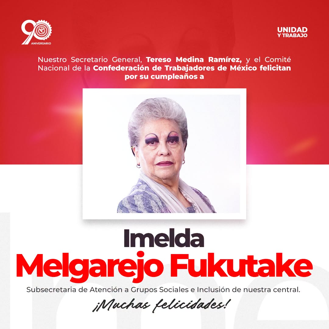 Felicitaciones a Imelda Melgarejo Fukutake.