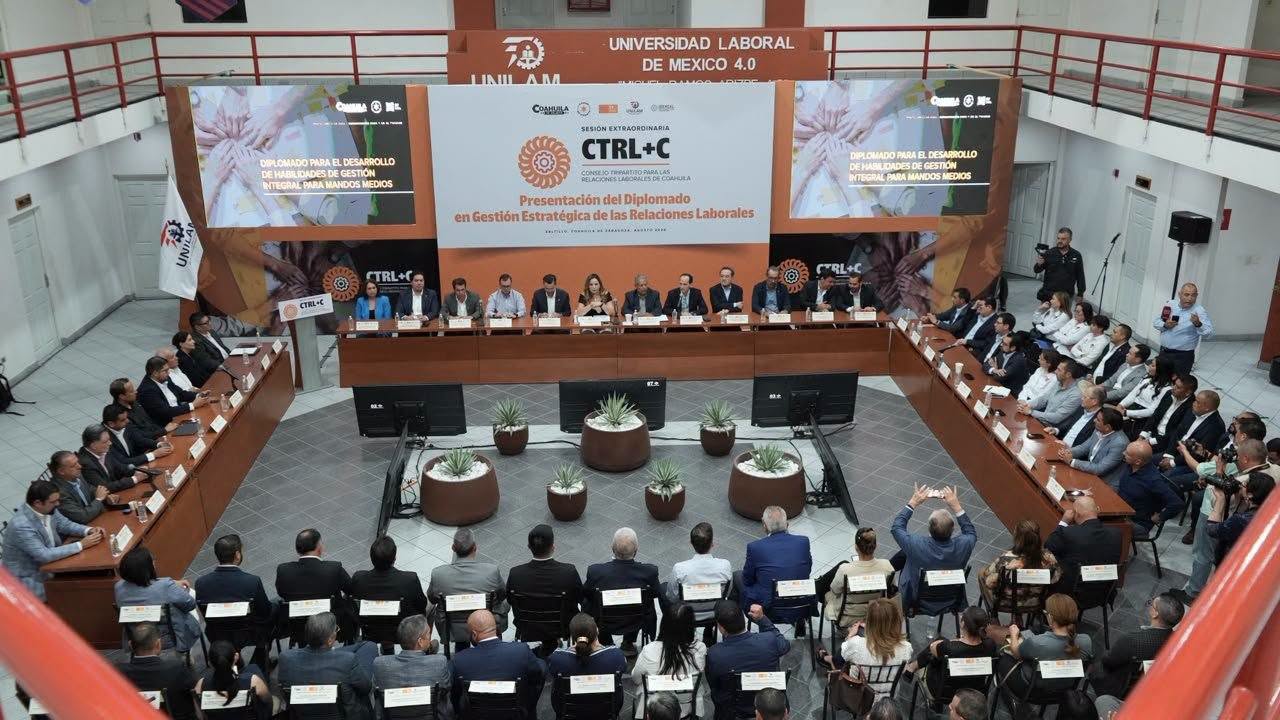 CTM impulsa en Coahuila el diálogo tripartito y la capacitación laboral.
