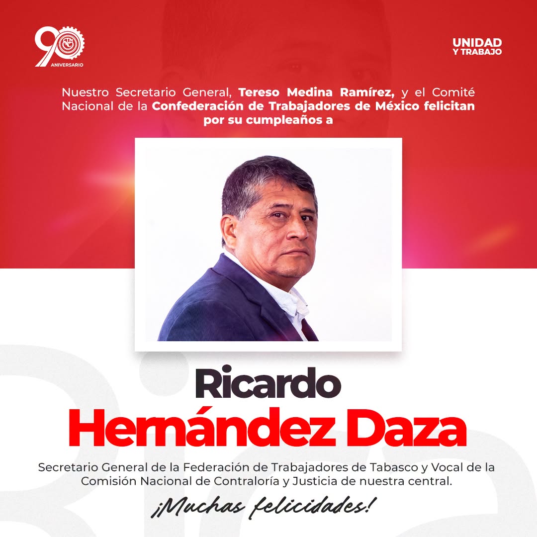 Felicitaciones a Ricardo Hernández Daza.
