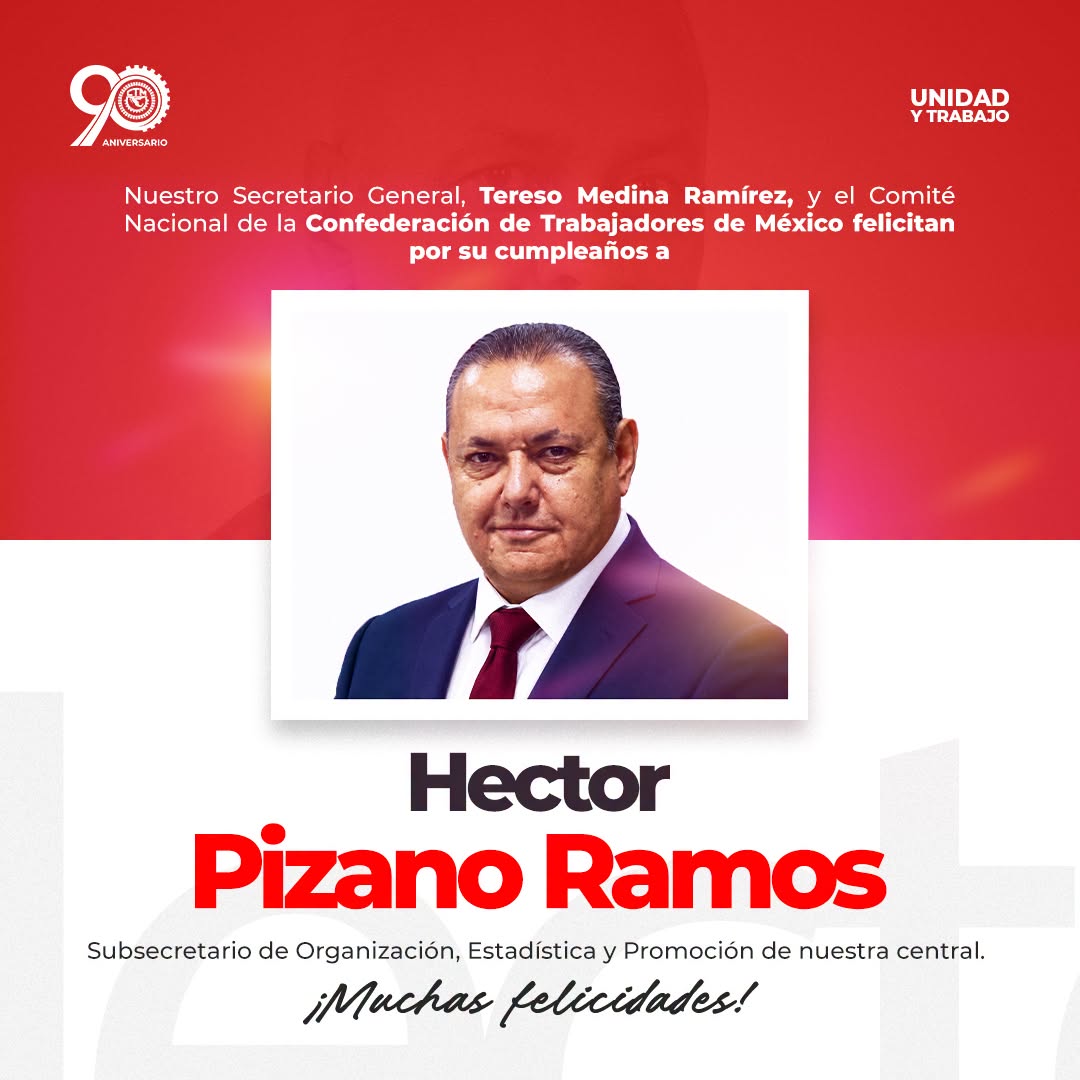Felicitaciones a Héctor Pizano Ramos.