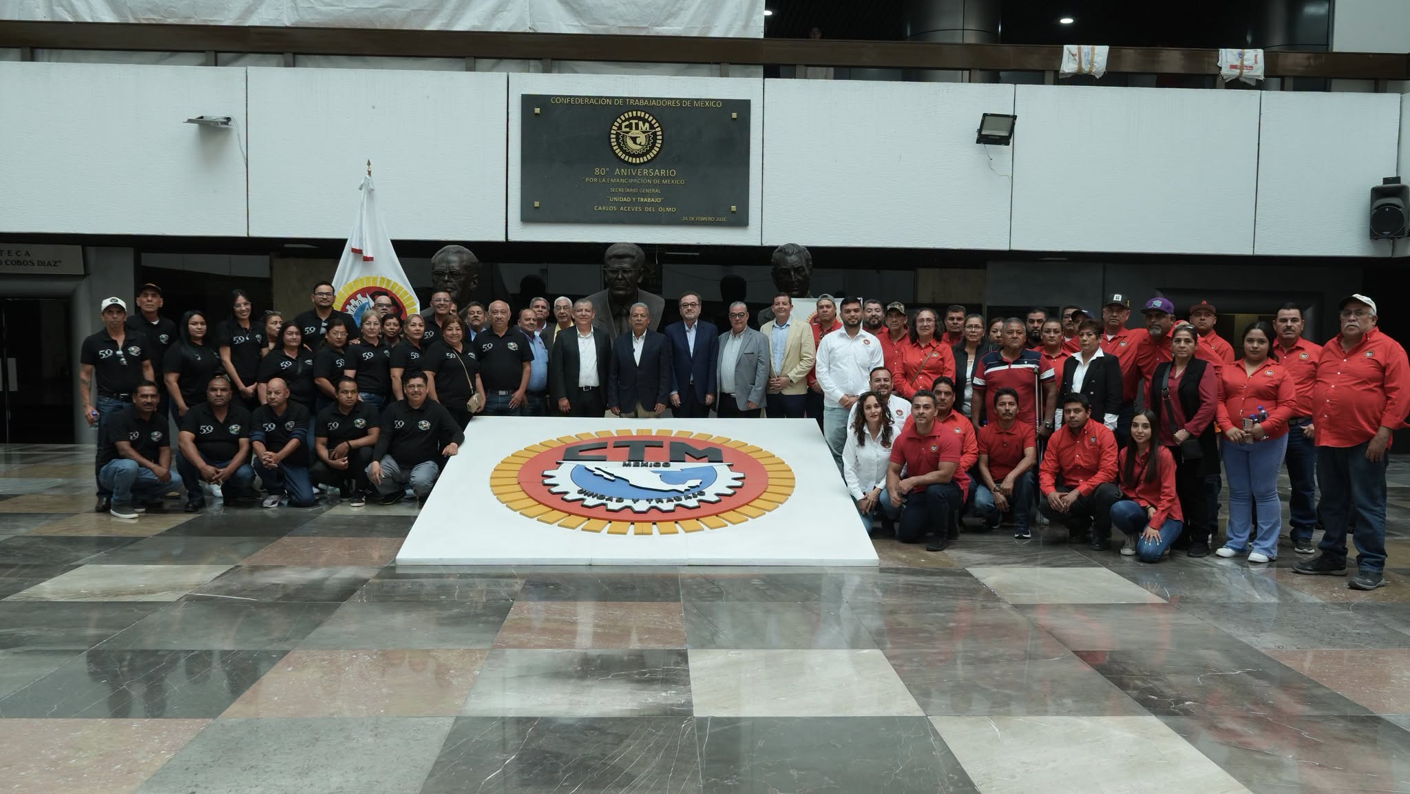 Federación Regional de Trabajadores Laguneros de Durango refrenda unidad y fuerza sindical.
