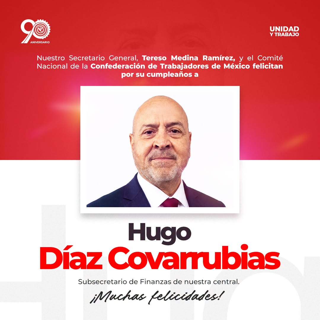 Felicitaciones a Hugo Díaz Covarrubias.