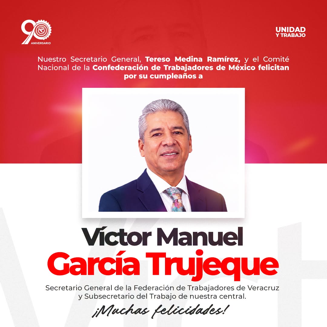 Felicitan a Víctor Manuel García Trujeque.