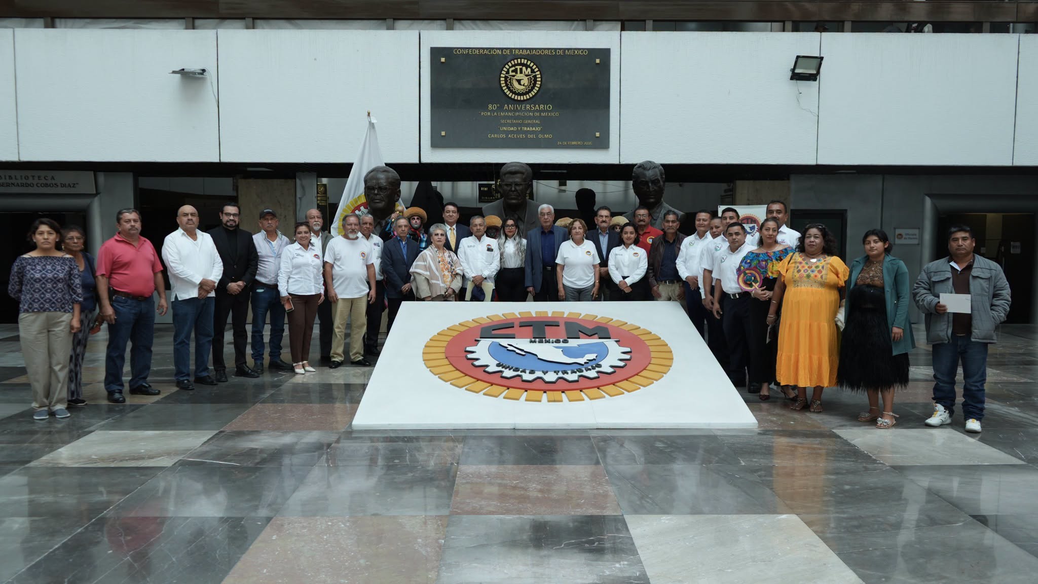 Fortalecen la cercanía con la Federación de Trabajadores de Chiapas