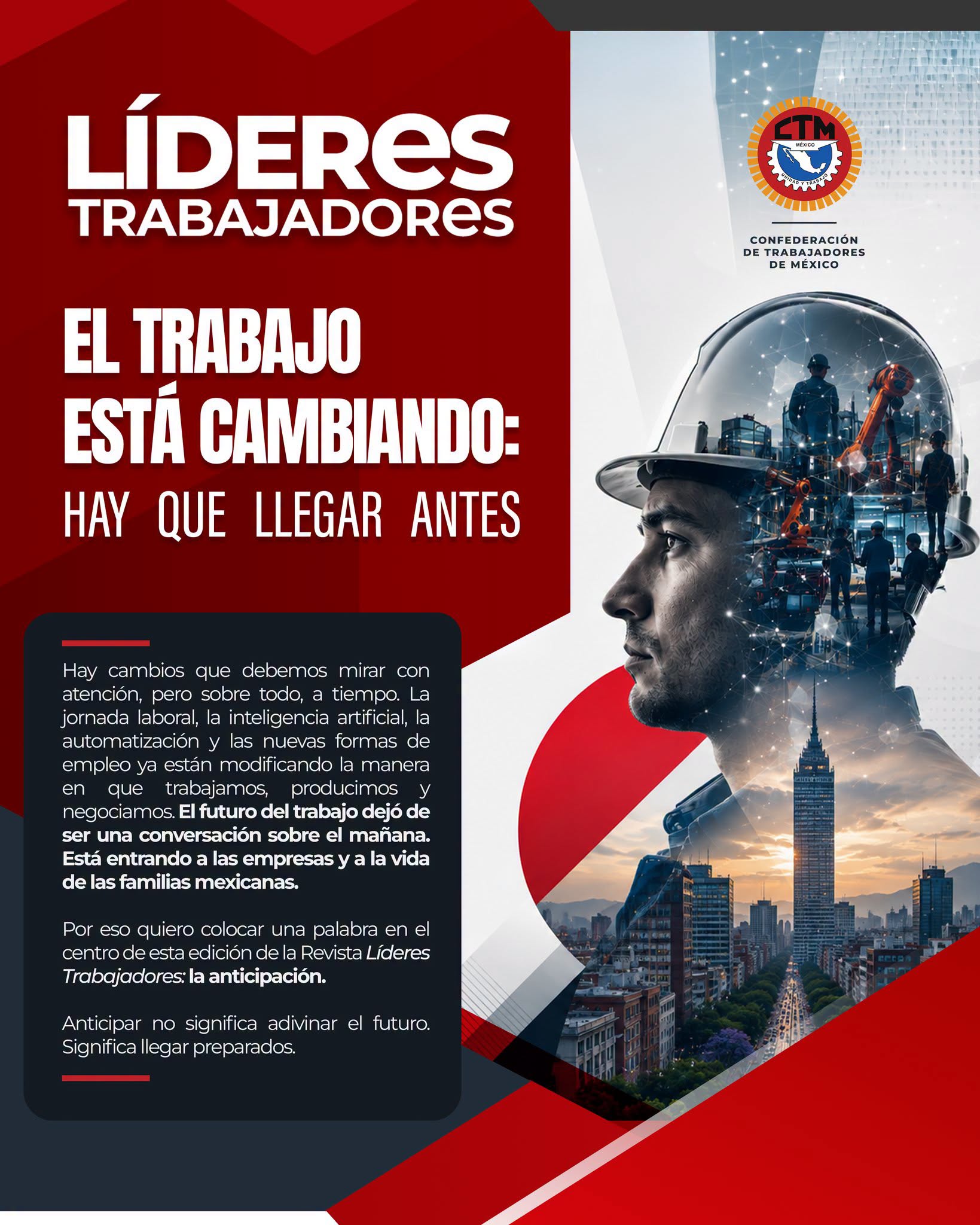El futuro del trabajo exige anticiparse a los nuevos desafíos.