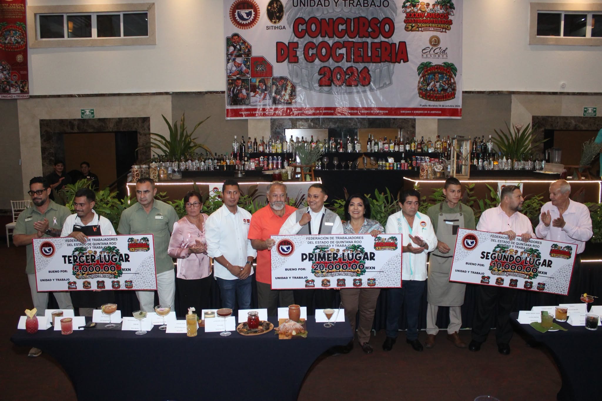Hotel Dreams Tulum gana el Concurso de Coctelería.