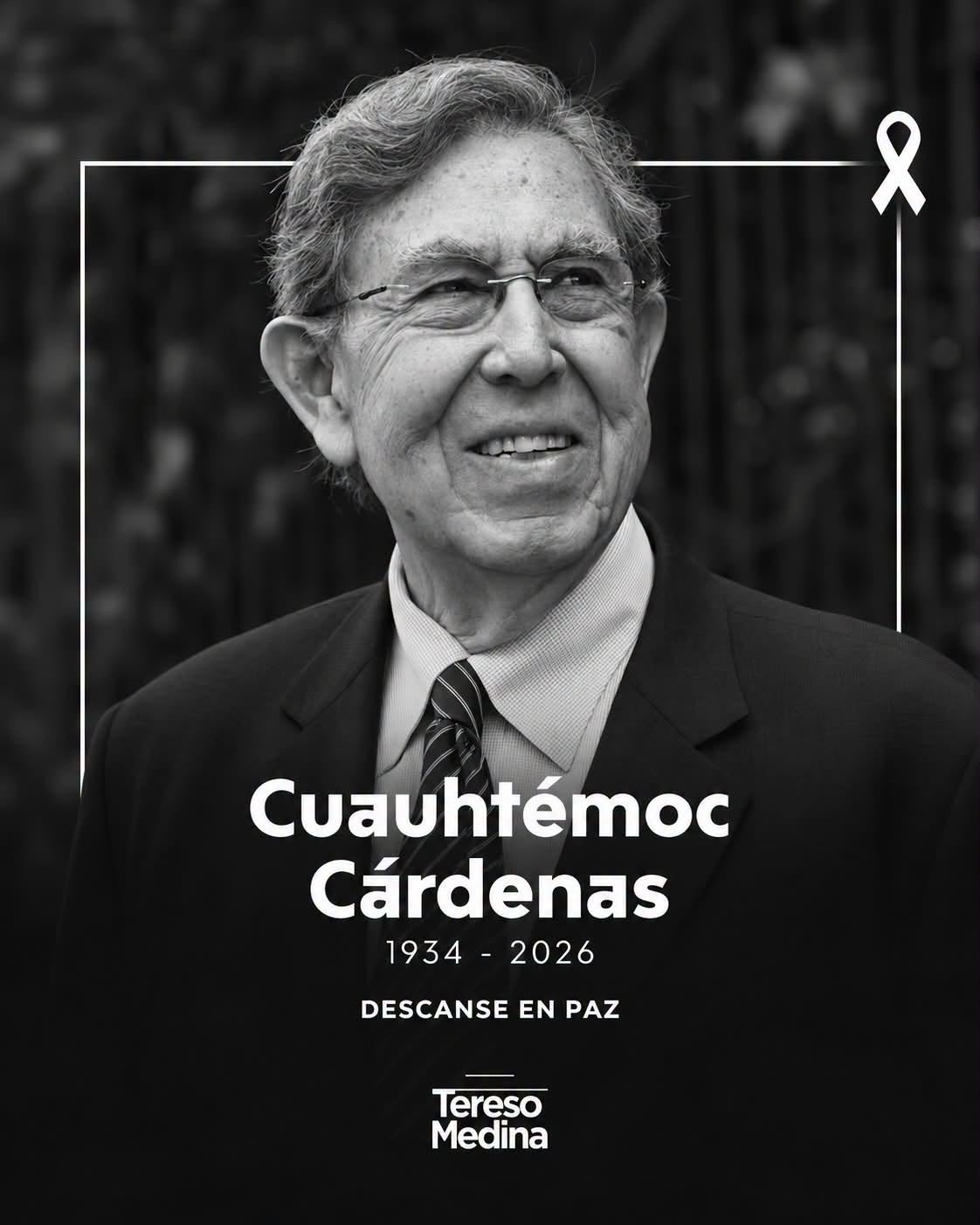 CTM lamenta el fallecimiento de Cuauhtémoc Cárdenas Solórzano
