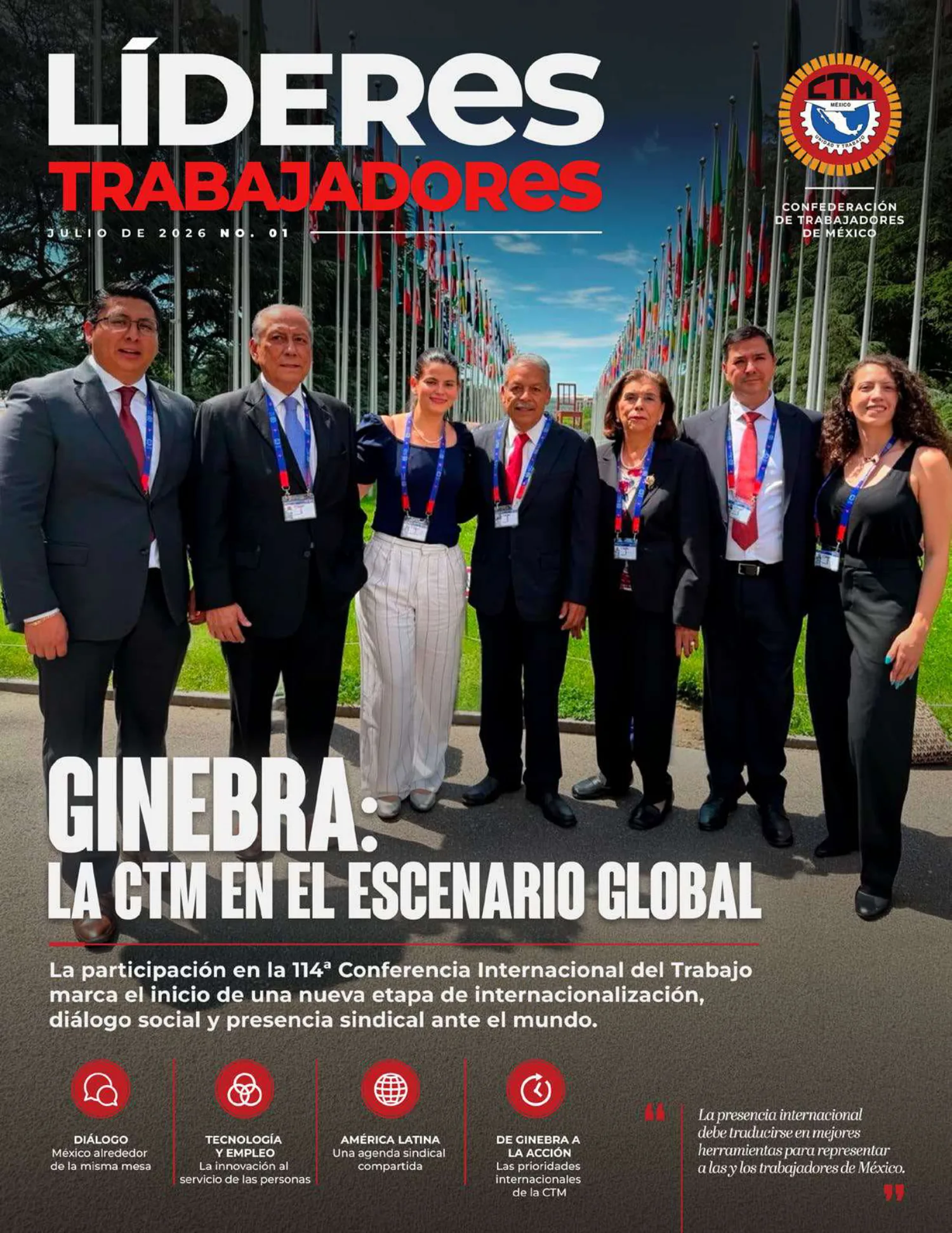 Ginebra la CTM en el Escenario Mundial.